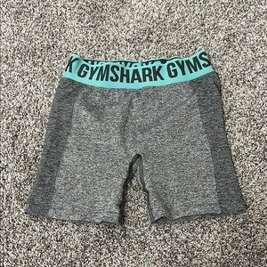 Gymshark Gray and Teal Shorts